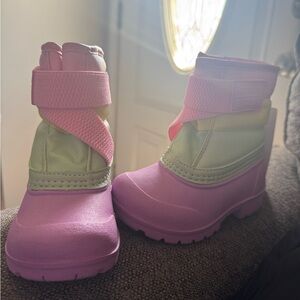 Carter’s Kids Pink and Green Boots